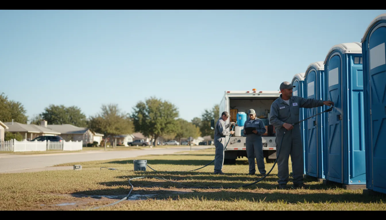 Long-Term Portable Toilet Rental in Yukon, OK near me